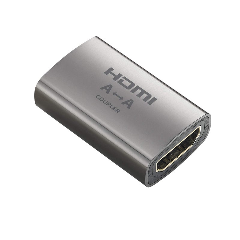 Zeskit موصل Zeskit HDMI V2 من الألمنيوم مع درع كامل موصلات مطلية بالذهب 24 قيراط (أنثى إلى أنثى) - Image 3